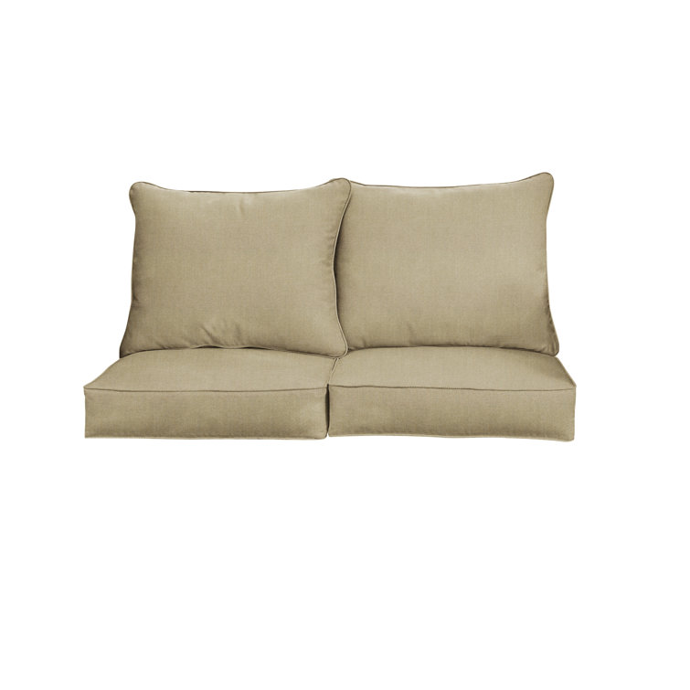 Rolston 3pc outdoor replacement loveseat cushions sale